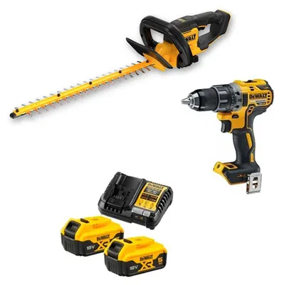 Produktbild von DeWALT Kit DCKO003P2 (DCMHT562 + DCD791 + 2 x 5,0 Ah + DCB1104)