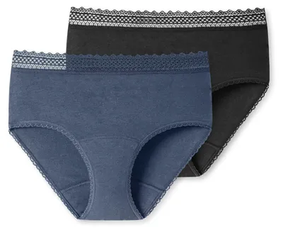 Produktbild von Schiesser Damen 2 er Pack Periodenpanty Gr. 38/40  sortiert 1
