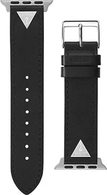 Immagine prodotto di Cinturino smartwatch GUESS da donna, compatibile con Apple Watch (38 mm - 40 mm), nero/argento, Modern