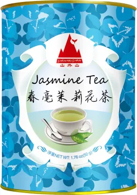 Produktbild von Shan Wai Shan | Jasmintee - 50g - Grüne Teeblätter - Jasminblüten - Aromatisch - Teegenuss