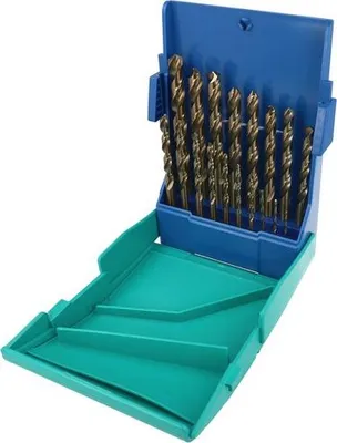Produktbild von HSS-CO Edelstahlbohrer Satz 19-tlg. 1-10 mm 0,5 steigend