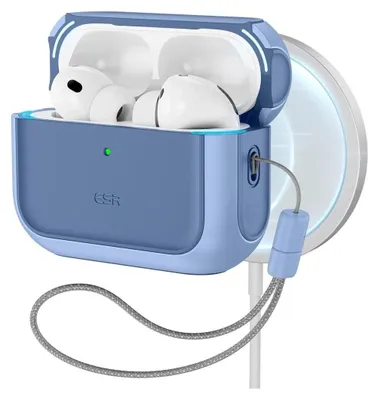 Image de Housse de protection ESR Orbit HaloLock MagSafe pour AirPods Pro 3, bleu