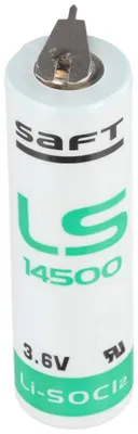 Zdjęcie produktu dla SAFT LS14500CNA Bateria litowa z 2 stykami drukującymi