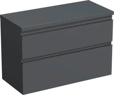 Obrázek produktu pro Koupelnová skříňka pod umyvadlo Jungborn TRENTA antracit matný 96,7 x 64,6 x 44,5 cm