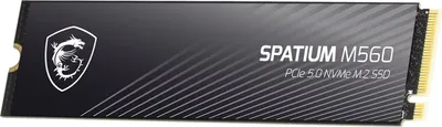 Image de MSI Spatium M560 PCIE 5.0 NVME M.2 1 To PCI Express 5.0 3D NAND