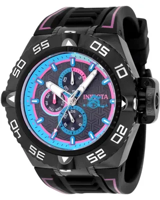 Obrázok produktu pre Invicta Subaqua - Noma IV 49878 Pánske Hodinky - Quartz Hnací Mechanizmus - Nerezová Oceľ s Čiernym Ciferníkom - 50 mm