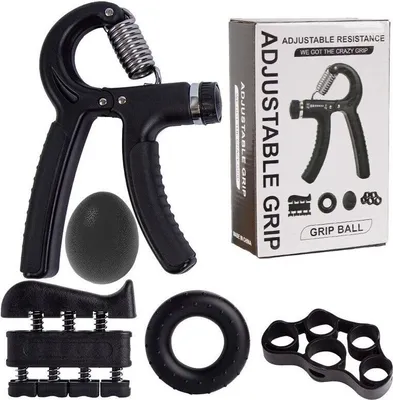 Obrázek produktu pro Merco Grip 5 sada na posilování rukou černá balení 1 sada