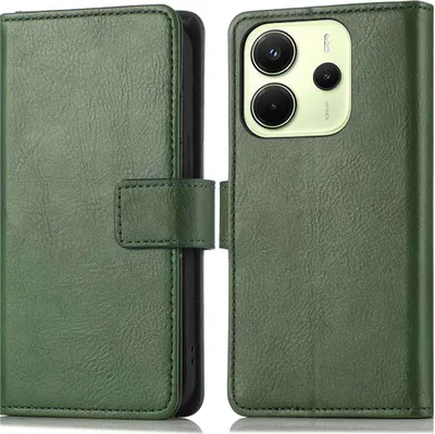 Zdjęcie produktu dla imoshion Luxe Bookcase dla Xiaomi Redmi Note 14 (4G) - Zielony