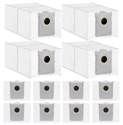 12 Staubsaugerbeutel für Ecovacs X8/X9 Pro Omni, 2,5 L