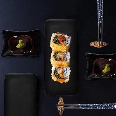 Produktbild von Famanu Essstäbchen Set - Japanische Melamineset für Sushi