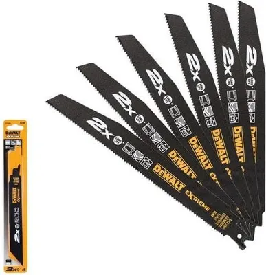 Produktbild von Dewalt Säbelsägeblatt 203X1.4-1.8Mm Metal Extreme 5Szt.