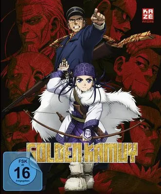 Produktbild von Golden Kamuy - Gesamtausgabe - Staffel 1 & 2 - DVD Box (4 DVDs)