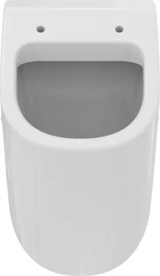 Produktbild von VIGOUR DERBY V3 spülrandlos Urinal mit CeramicPlus Beschichtung Zulauf verdeckt, weiß