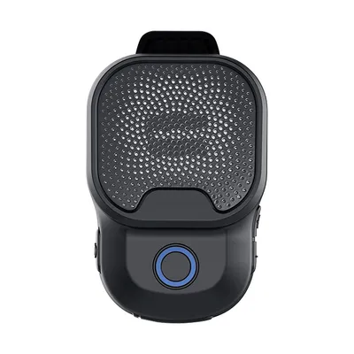 Produktbild von Tragbarer Bluetooth-Lautsprecher mit Magnet-Clip, Mini-Lautsprecher mit Mikrofon & langer Akkulaufzeit, ideal zum Anclipsen