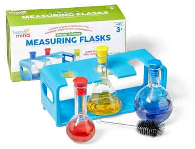 Produktbild von Learning Resources Starter Science Messflaschen Set - Lernspielzeug
