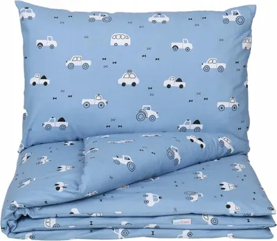 Produktbild von Babymam Kinderbettwäsche 2-teilig Baumwolle Autokind