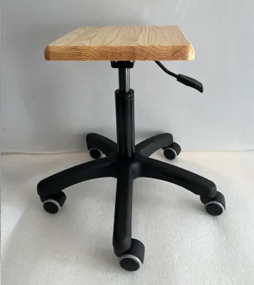 Produktbild von Drehbarer Hocker. Küchenhocker. Schneiderhocker. Garagenhocker. Gewächshaushocker. Holz Henek