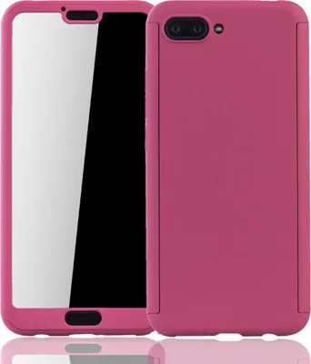 Produktbild von Handyhülle Schutzhülle für Huawei Honor 10 Full Case Cover Displayschutz 360 Pink