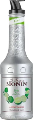 Obrázek produktu pro Monin Fruit Puree Mix Lime 1L - koktejly Milkshakes (1 balení)