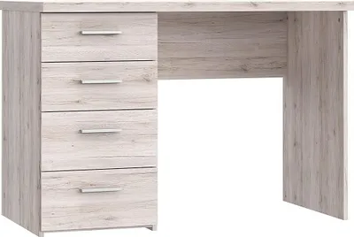 Produktbild von Furniture24 Schreibtisch Net106 Mt935-Z12M Mit 4 Schubladen Sandeiche