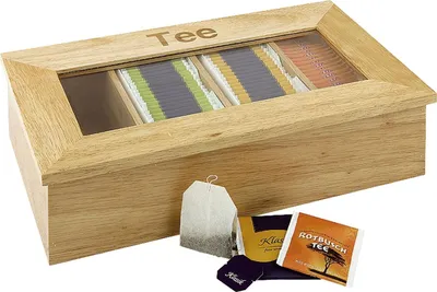 Immagine prodotto di APS Teebox, marrone chiaro, altezza: 90 mm, lunghezza: 335 mm, larghezza: 200 mm