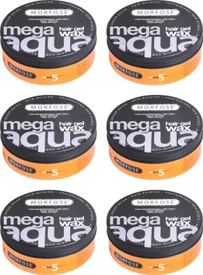 Produktbild von Mega Aqua Gelwax Orange 6x150 ml