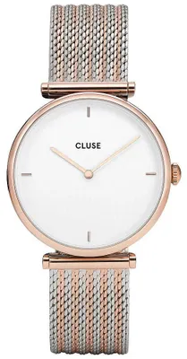Produktbild von Cluse CW0101208001 Damen-Armbanduhr, Edelstahl-Gehäuse, Metall-Armband