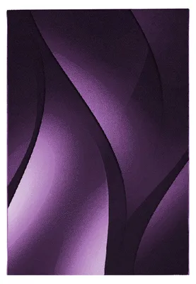 Produktbild von Kurzflor Teppich Pago rechteckig, Farbe: Lila, Größe:160x230 cm