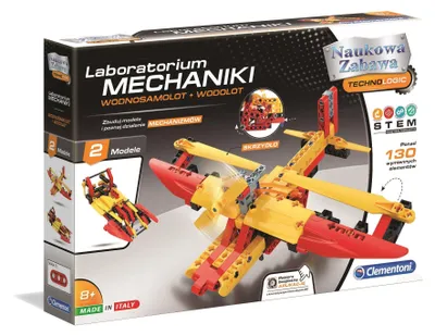 Produktbild von CLEMENTONI MECHANICS LABORATORY Wasserflugzeug und Tragflächenboot 50060 50060