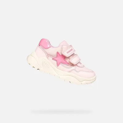 Produktbild von Geox Hellrosa Mädchen-Sneaker Ciufciuf 22