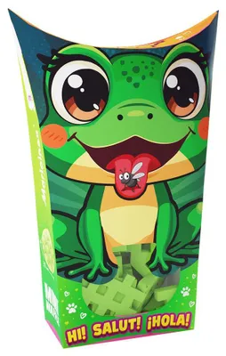Zdjęcie produktu dla MARIOINEX Klocki waffle mini PocketPets Żaba 06934