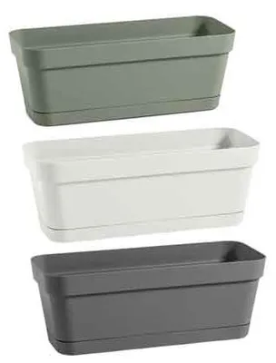 Immagine prodotto di CASSETTA 'CINQUETERRE' CON SOTTOCASSETTA cm 29x12x10,5h - Colore Dolomia
