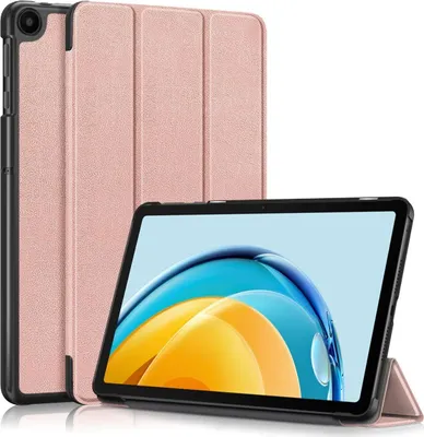 Produktbild von Schutz Hülle für Huawei Matepad SE 10.4 2022 Smart Cover Case Tablet Tasche Etui, Farbe:Roségold