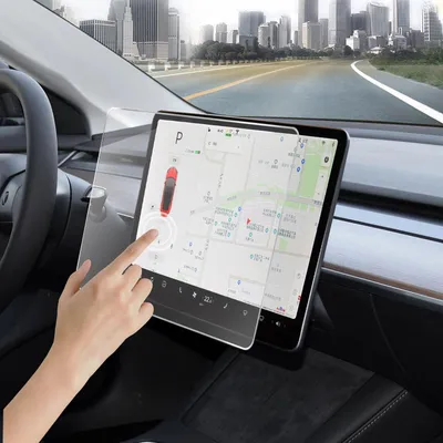 Obrázok produktu pre Pre Tesla Model 3 15" navigáciu 1x PET LCD displej Ochranná fólia na displej tenká