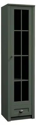 Image de Vitrine à poser Armoire haute Vitrine Armoire à étagères
