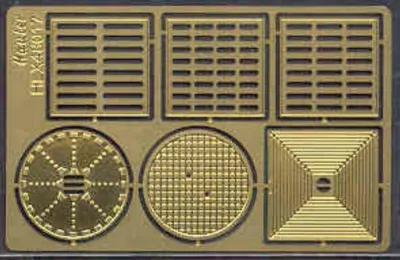 Produktbild von Hauler Models HLX48017 - 1:48 Grills and manholes - Zubehör