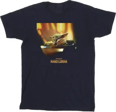 Produktbild von Star Wars - "The Mandalorian" T-Shirt für Herren BI47434 (L) (Marineblau)