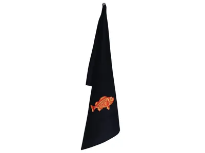 Produktbild von Vista Portuguese Geschirrtuch Redfish schwarz 50x70cm