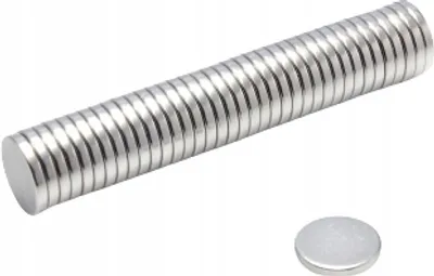 Produktbild von Neodym Magnete  10x1,5 N45 Satz mit 50 Stück, Extrem stark, Magnettafeln, Kühlschränke, Whiteboards, DIY