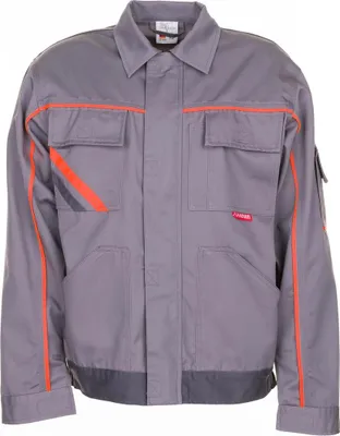Produktbild von Planam Bundjacke Visline V2, Gr. 102 zink/orange/schiefer
