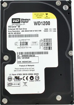 Produktbild von Western Digital WD1200JB 120GB IDE/ATA 3,5"
