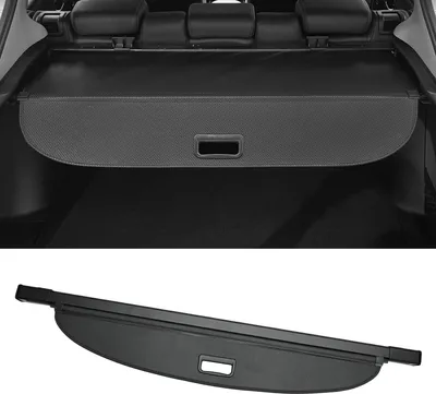 Produktbild von Kofferraum ausziehbare Laderaumabdeckung für Hyundai IX35 2010-2015 Heckklappe Gepäck Sicherheitsabdeckung Schattierungsabdeckung Carbonfaser-Muster Schwarz