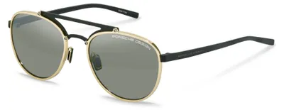Produktbild von Porsche Design P8972 Gold / black 55/20/145 Uni Sonnenbrillen