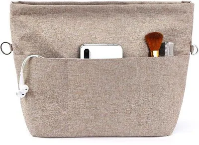 Produktbild von Wasserdichte Handtaschen Organizer Braun Groß