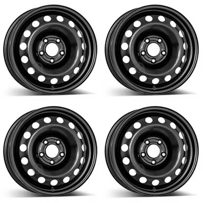 Produktbild von 4 Alcar Stahlfelgen 6.5Jx16 Zoll ET40 5x110 für Fiat 500 4er Satz