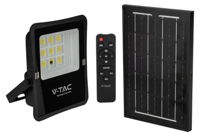 Obrázok produktu pre Led Solárny Projektor 6W 4000K 400Lm V-Tac