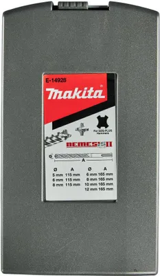 Obrázok produktu pre Makita sada vrtákov s príklepom SDS-PLUS, Nemesis II SDS-PLUS - Nemesis II - 7 ks.