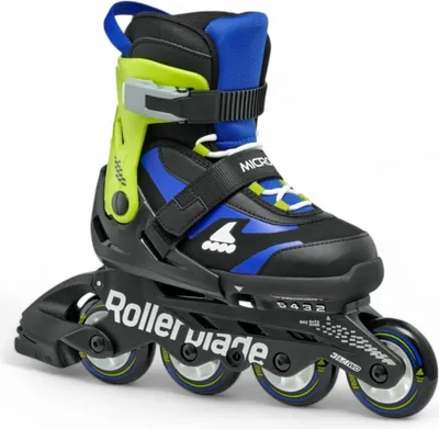 Produktbild von Rollerblade MICROBLADE schwarz/blau 175