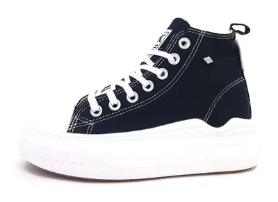 Produktbild von British Knights  Damenschuhe Sneaker High Sneaker high Schwarz Freizeit, Schuhgröße:39 EU