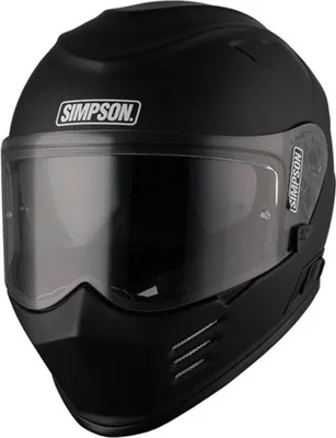 Zdjęcie produktu dla Kask Simpson Venom Solid 06, czarny matowy, 2XL (63)